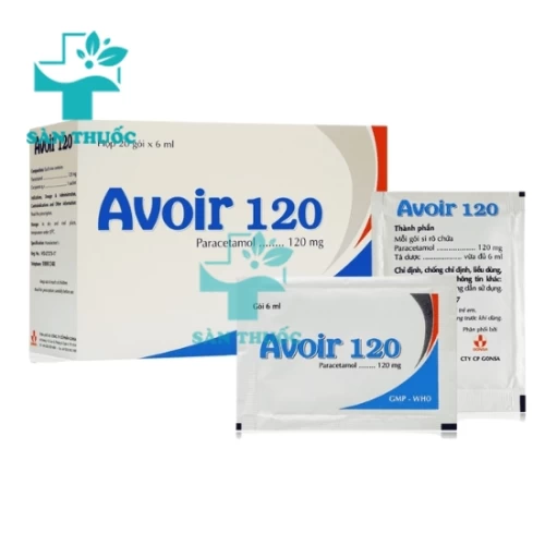 Avoir 120 - Thuốc hạ sốt giảm đau của MEDISUN