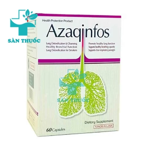 Azaqinfos  - Thực phẩm chức năng bổ phổi hiệu quả