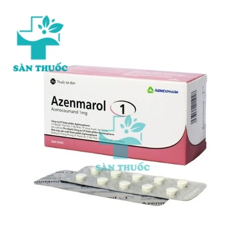 Azenmarol 1 - Thuốc điều trị các bệnh về tim mạch của Agimexpharm