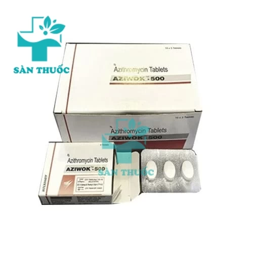 Aziwok-500 - Thuốc điều trị bệnh nhiễm khuẩn của Ấn Độ