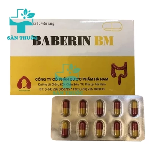 Baberin BM - Hỗ trợ điều trị bệnh về đường tiêu hóa