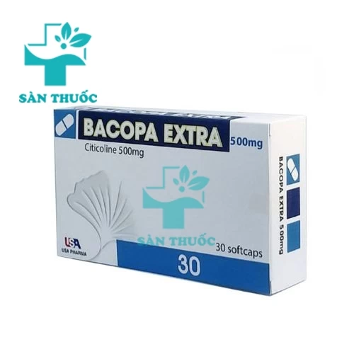 Bacopa Extra 500mg - Tăng cường tuần hoàn máu não của USA Pharma