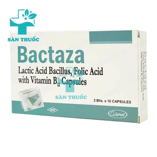 Bactaza - Thuốc điều trị thiếu máu hiệu quả