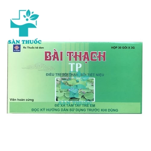 Bài thạch TP - Thuốc trị sỏi mật, sỏi thận, sỏi tiết niệu