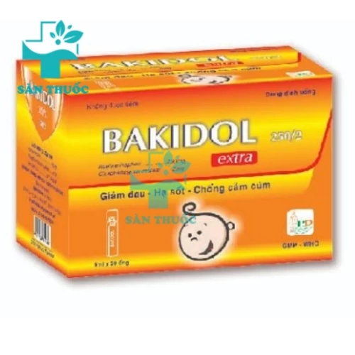 Bakidol Extra 250/2 Phương Đông - Thuốc giảm đau hạ sốt