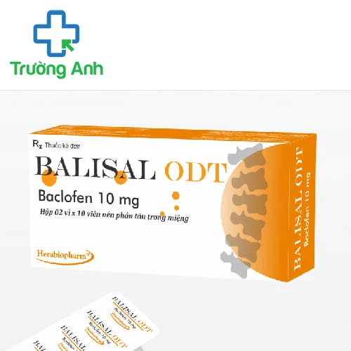 Balisal 10mg ODT - Thuốc giảm co cứng cơ vân hiệu quả