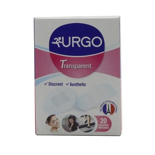 Urgo Transparent-4 kích cỡ  - Băng vết thương hiệu quả