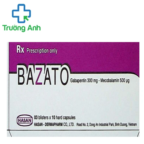 Bazato - Thuốc điều trị các triệu chứng đau thần kinh hiệu quả