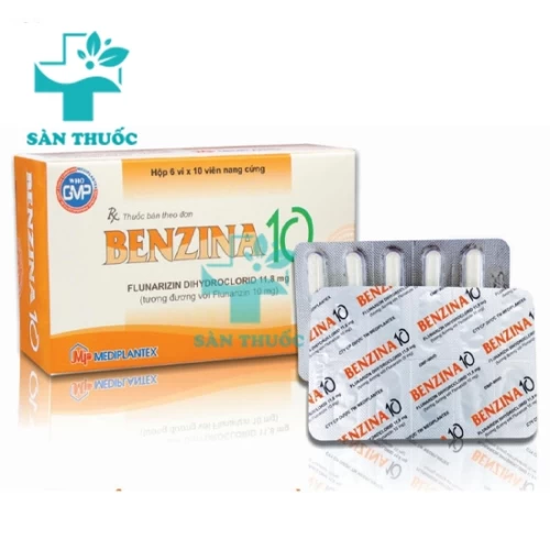Benzina 10 - Thuốc điều trị đau nửa đầu của Mediplantex
