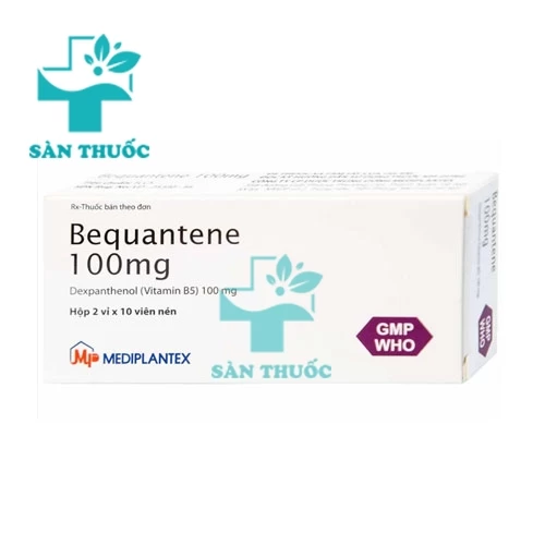 Bequantene 100mg - Thuốc điều trị rối loạn dinh dưỡng ở móng tóc hiệu quả