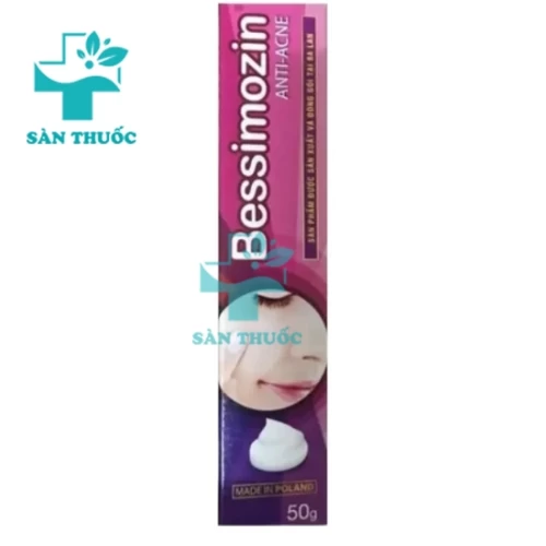 Bessimozin - Giúp hỗ trợ điều trị mụn trứng cá hiệu quả