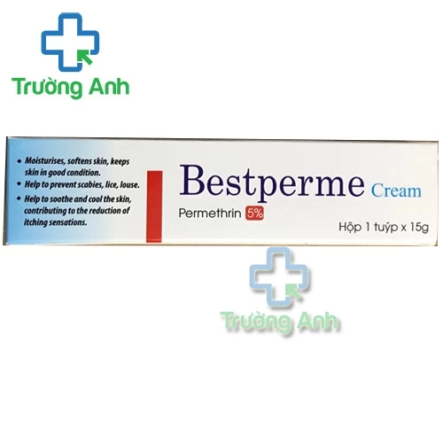 Bestperme Cream - Thuốc bôi điều trị ghẻ ngứa hiệu quả