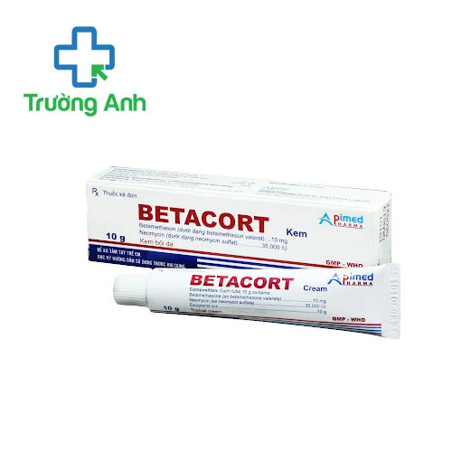 Betacort Apimed - Thuốc điều trị các bệnh nhiễm khuẩn da hiệu quả