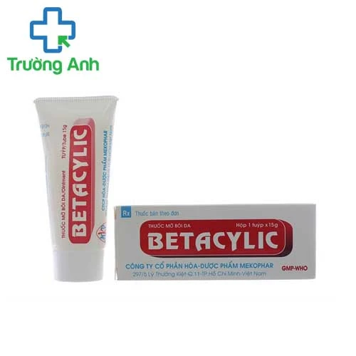 Betacylic Mekophar - Thuốc bôi điều trị viêm da hiệu quả