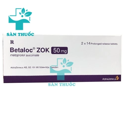 Betaloc ZOK 50mg - Thuốc tim mạch hiệu quả