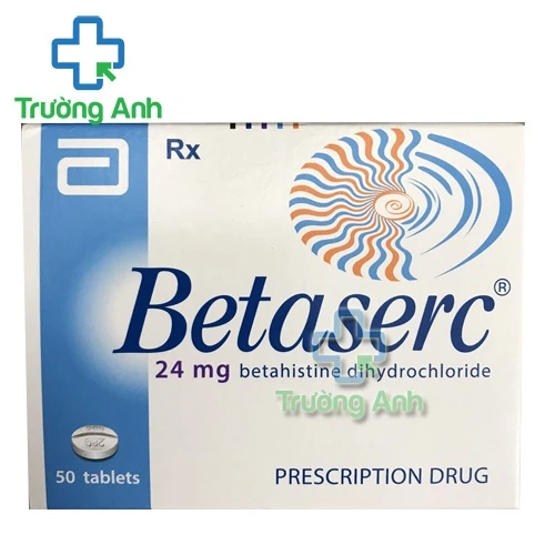 Betaserc 24mg Abbott - Thuốc điều trị chóng mặt của Pháp