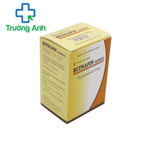 Betnapin capsule - Thuốc điều trị bệnh nhiễm khuẩn của Hàn Quốc