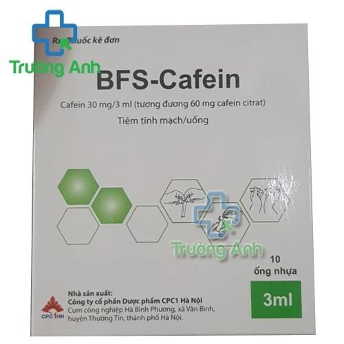 BFS-Cafein - Thuốc kích thích TKTW khi mệt mỏi của CPC1