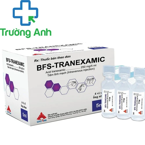 BFS-Tranexamic 500mg/10ml-Thuốc giảm chảy máu, tan huyết của CPC1