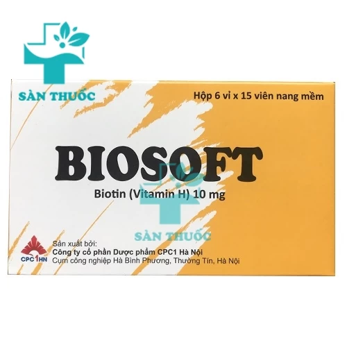 Biosoft - Thuốc điều trị bệnh rụng tóc và Viêm da hiệu quả