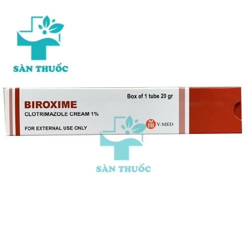 Biroxime Cream - Thuốc điều trị các bệnh nấm da hiệu quả (10 hộp)