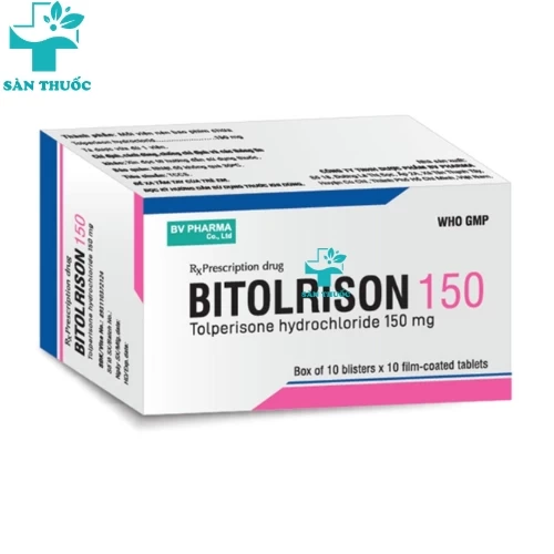 Bitolrison 150mg - Tolperison HCl 150mg BV Pharma