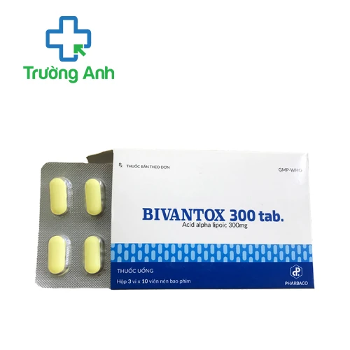 Bivantox 300 tab Pharbaco - Thuốc điều trị rối loạn cảm giác