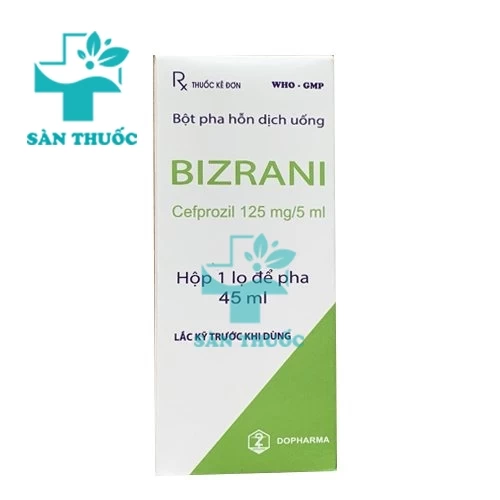 Bizrani 45ml Dopharma - Thuốc kháng sinh điều trị nhiễm khuẩn