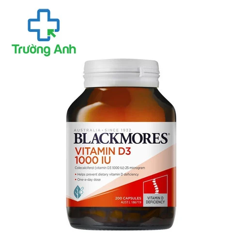 Blackmores Vitamin D3 1000IU - Bổ sung vitamin D3 hiệu quả
