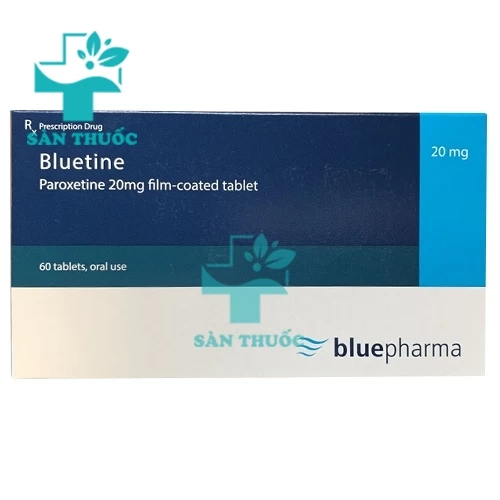 Bluetine 20mg Bluepharma - Thuốc điều trị trầm cảm, rối loạn lo âu