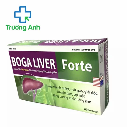 Boga Liver Forte Mediusa - Bảo vệ gan, tăng cường chức năng gan