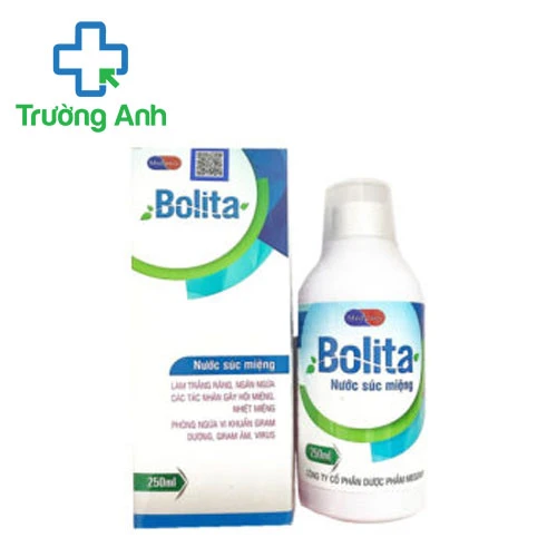 Nước súc miệng Bolita - Giúp thơm miệng, ngăn ngừa sâu răng