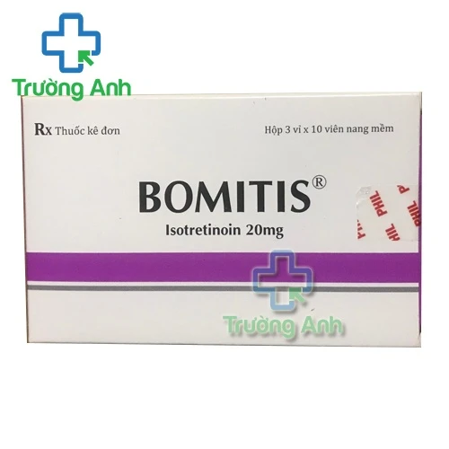 Bomitis - Thuốc điều trị mụn trứng cá nặng của Phil Inter Pharma