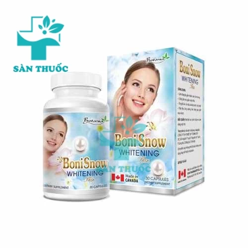 BoniSnow Whitening Skin - Hỗ trợ làm đẹp da của Canada