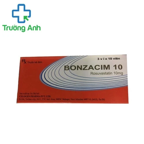 Bonzacim 10 - Thuốc điều trị tăng mỡ máu của Ấn Độ