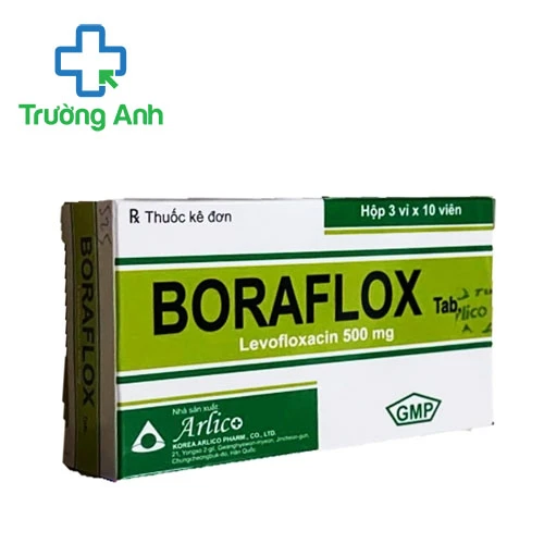 Boraflox 500mg Korea Arlico Pharm - Thuốc trị nhiễm khuẩn