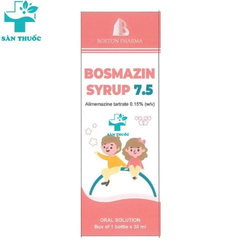 Bosmazin syrup 7.5 - Alimemazin tartrat 0,15% Boston