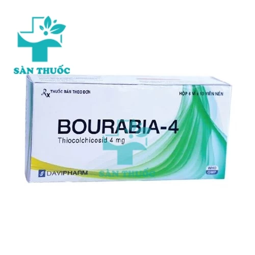 Bourabia-4 - Thuốc điều trị giãn cơ hiệu quả của Davipharm