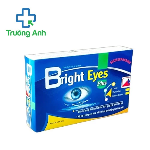 Bright Eyes Plus Mediphar - Giúp hỗ trợ tăng cường thị lực