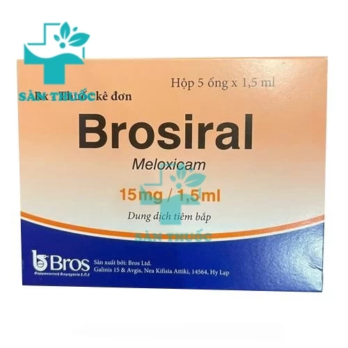 Brosiral 15mg/1,5ml Bros