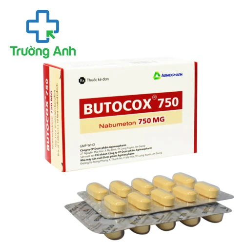 Butocox 750 - Thuốc giảm đau hiệu quả của Agimexpharm