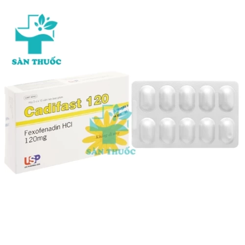 CADIFAST 120 USP - Thuốc điều trị viêm mũi dị ứng hiệu quả