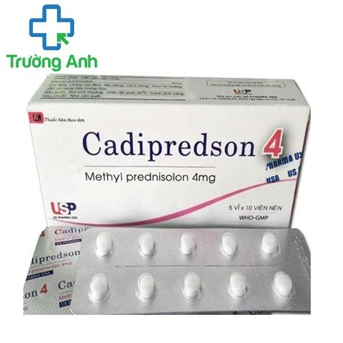 Cadipredson 4 USP - Thuốc kháng viêm, chống dị ứng hiệu quả