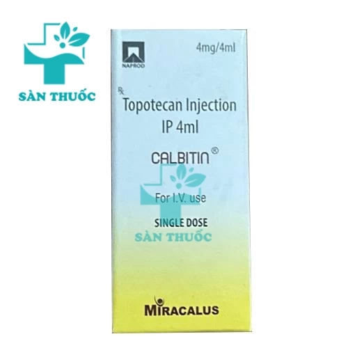 Calbitin 4mg/4ml Fresenius - Thuốc điều trị ung thư của Ấn Độ