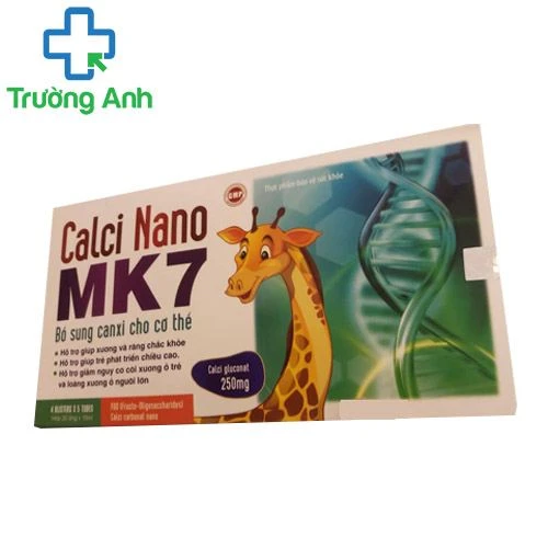 Calci Nano MK7 - Giúp tăng cường chiều cao cho trẻ