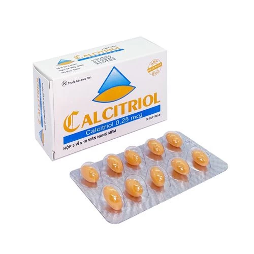 Calcitriol 0,25mcg (30 viên) - Thuốc điều trị loãng xương của Hataphar
