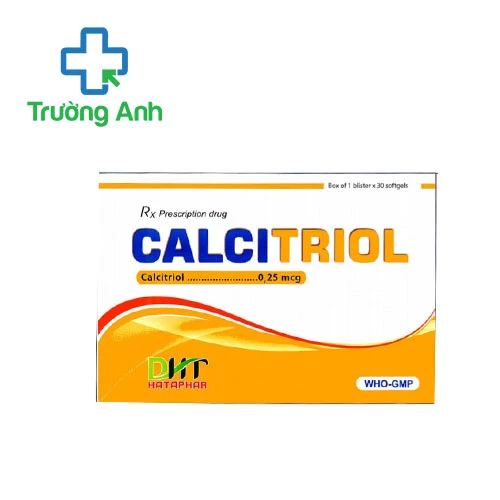 Calcitriol DHT (90 viên) - Thuốc điều trị loãng xương hiệu quả
