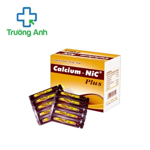 Calcium-Nic Plus - Bổ sung Canxi hoặc vitamin C.