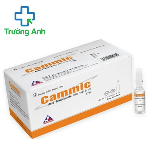 Cammic 250mg/5ml - Thuốc chống xuất huyết hiệu quả của Vinpharco