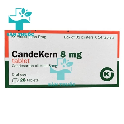 Candekern 8mg Tablet Kern - Thuốc điều trị tăng huyết áp